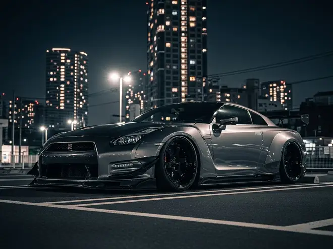 GTR R35 Prata
